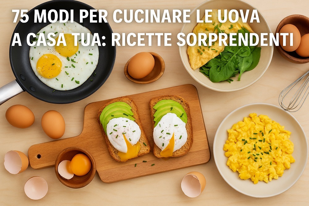 75 Modi per Cucinare le Uova ricette