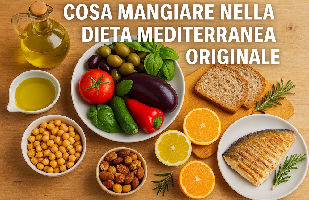 COSA MANGIARE NELLA DIETA MEDITERRANEA ORIGINALE