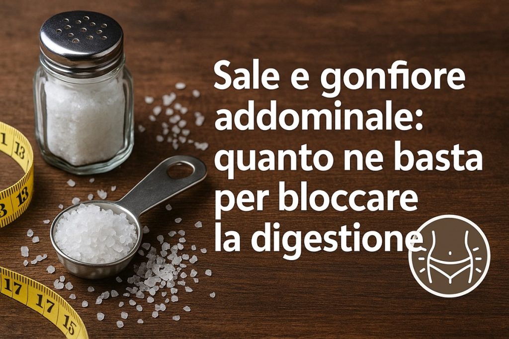 Sale e gonfiore addominale