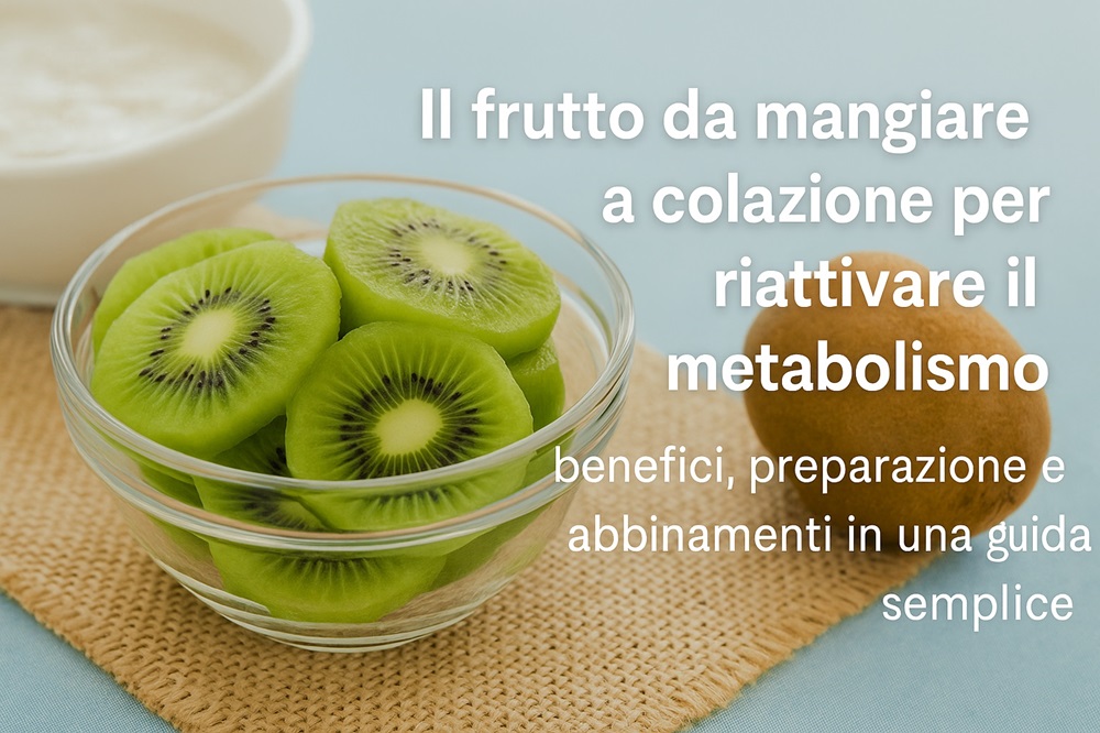 frutto da mangiare a colazione per riattivare il metabolismo