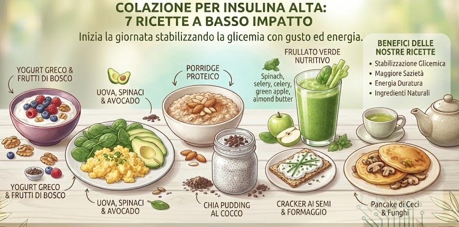 Colazione per Insulina Alta