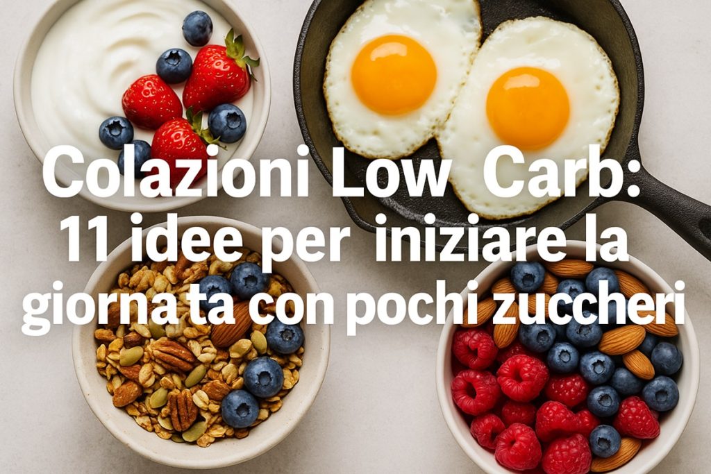 Colazioni Low Carb ricette