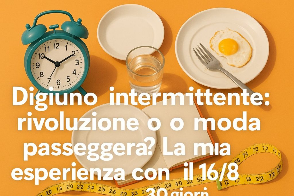 Digiuno intermittente la mia esperienza recensioni