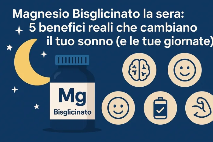 Magnesio Bisglicinato la sera