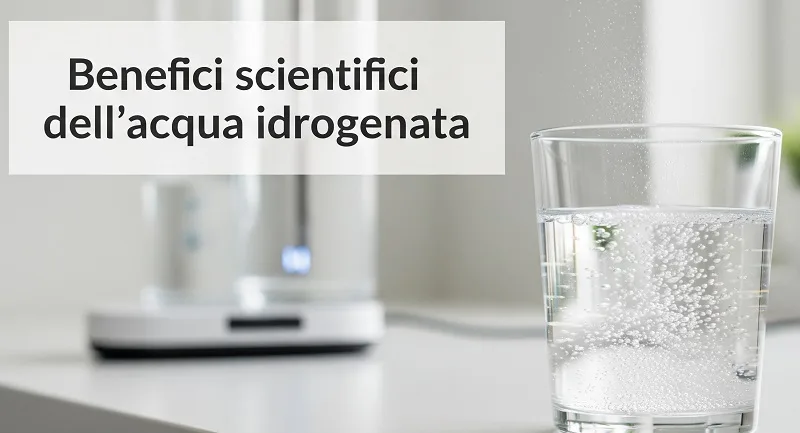 Benefici scientifici dell’acqua idrogenata