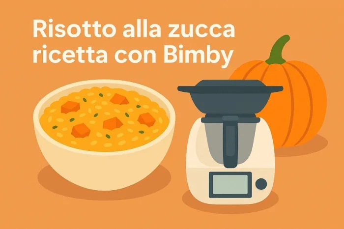 Risotto alla zucca ricetta con Bimby
